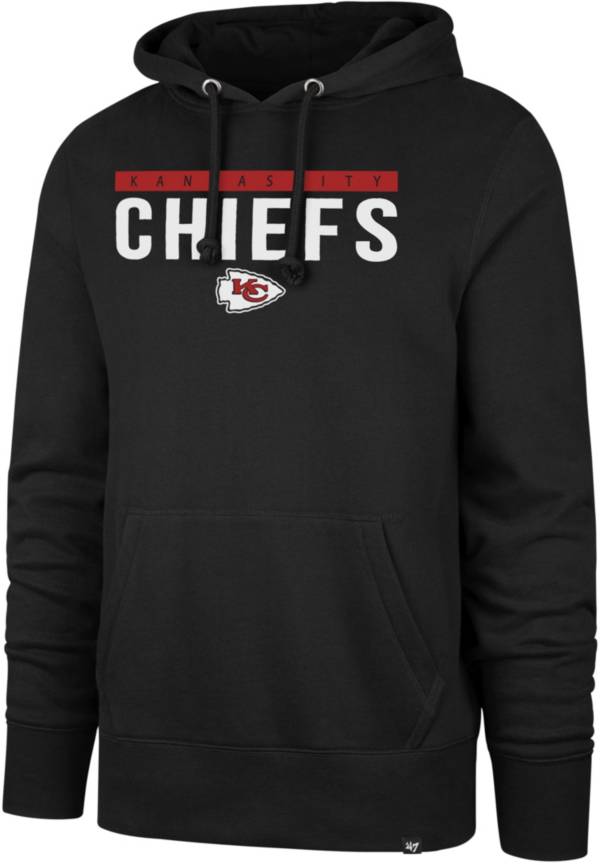 '47 Men's Kansas City Chiefs Power Luck Headline Black Hoodie