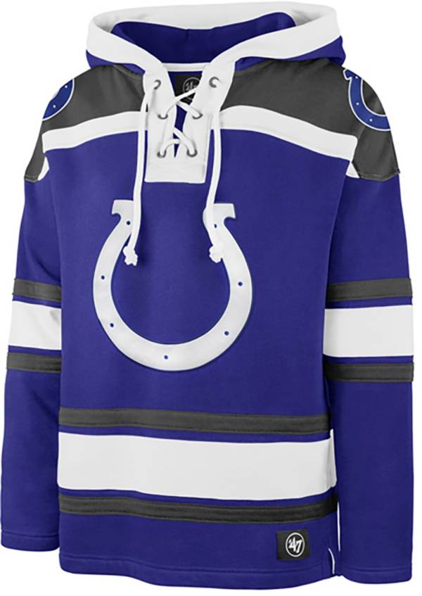 ‘47 Men's Indianapolis Colts Lacer Royal Hoodie