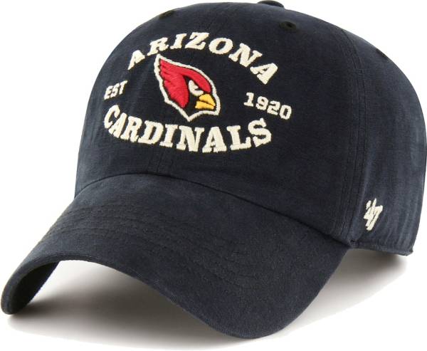 '47 Men's Arizona Cardinals Black Reign Brockman Adjustable Hat