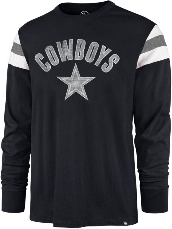 47 Men's Dallas Cowboys Navy Rooted Long Sleeve T-Shirt product image