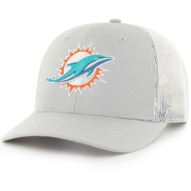 sorry, '47 Men's Miami Dolphins Grey Adjustable Trucker Hat is currently out of stock