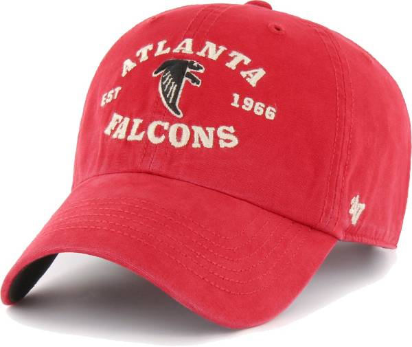 '47 Men's Atlanta Falcons Red Brockman Legacy Adjustable Hat