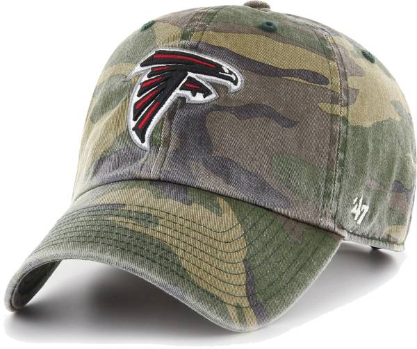 Atlanta Braves 47 Brand Digital Camo Clean Up Adjustable Hat