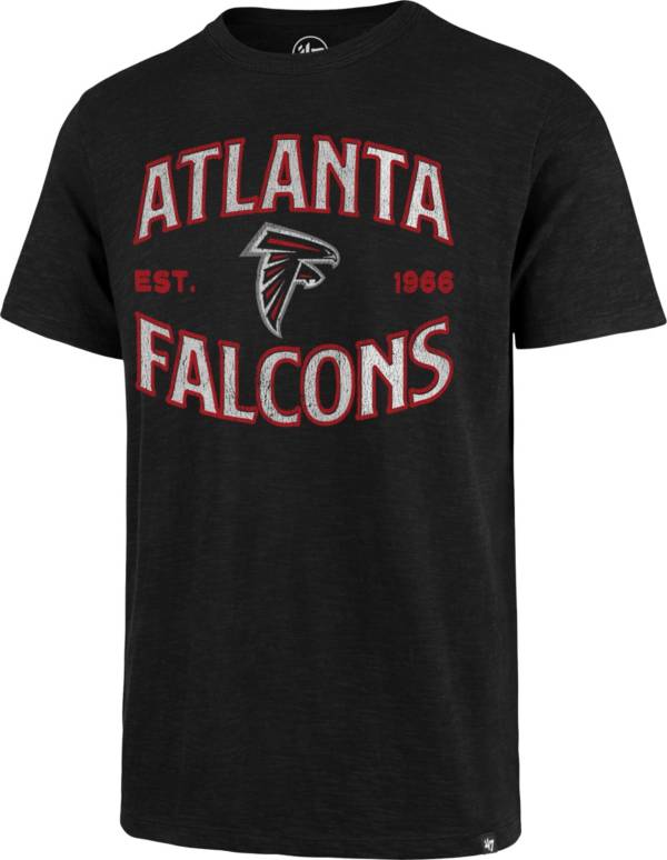 '47 Men's Atlanta Falcons Black Offset Scrum T-Shirt product image