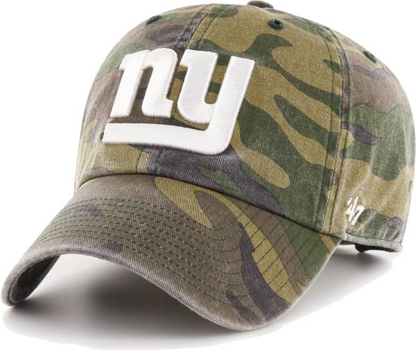 '47 Men's New York Giants Camo Adjustable Clean Up Hat product image