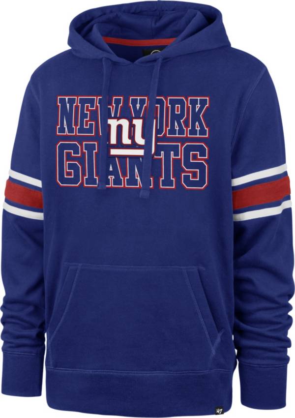'47 Men's New York Giants Royal Stripe Hoodie product image