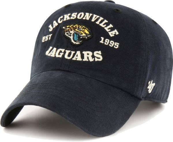 '47 Men's Jacksonville Jaguars Black Reign Brockman Adjustable Hat