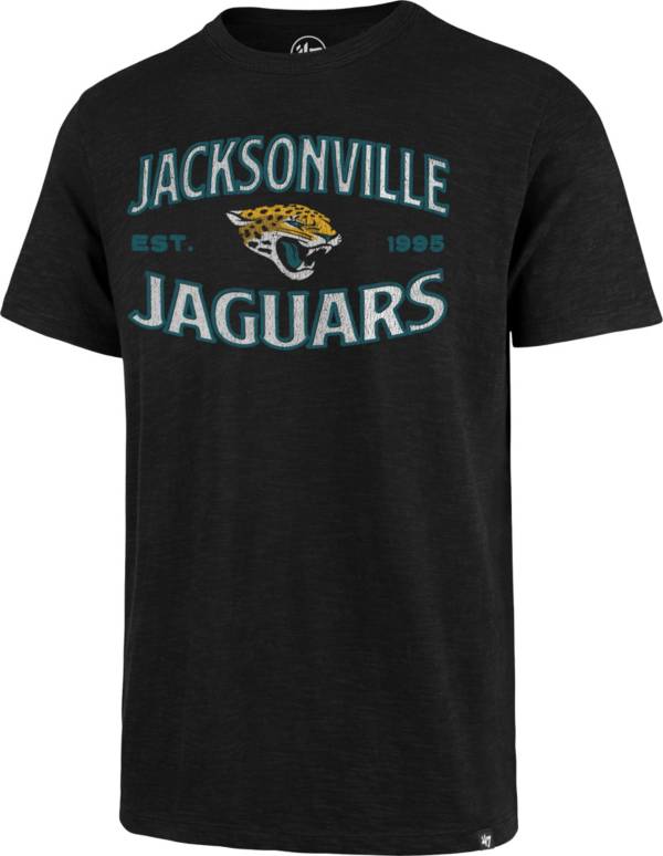 '47 Men's Jacksonville Jaguars Black Offset Scrum T-Shirt product image
