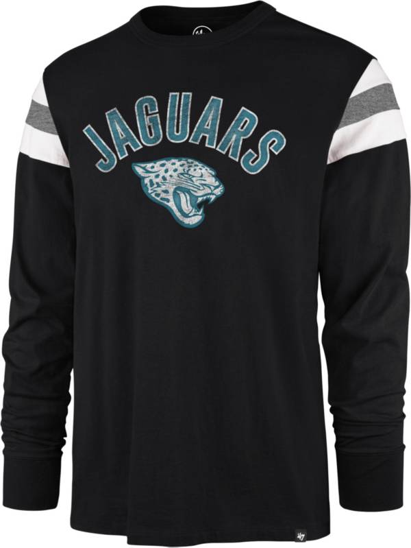 '47 Men's Jacksonville Jaguars Black Rooted Long Sleeve T-Shirt product image