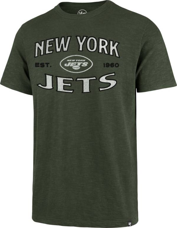 '47 Men's New York Jets Green Offset Scrum T-Shirt product image