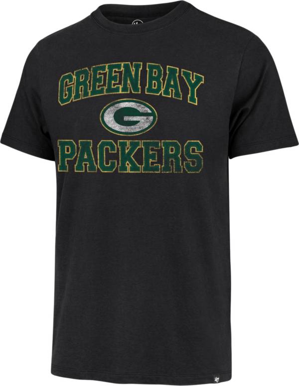 '47 Men's Green Bay Packers Franklin Arch Black T-Shirt product image
