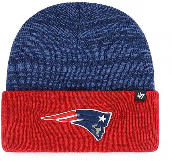 '47 Men's New England Patriots Brain Freeze Navy Knit
