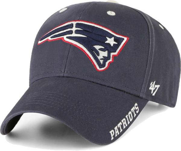 '47 Men's New England Patriots Navy Reign MVP Adjustable Hat