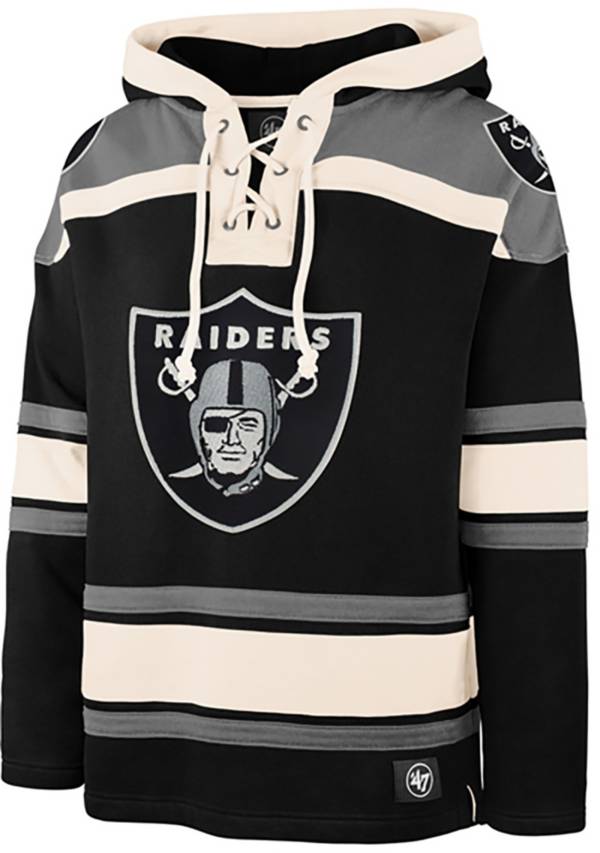 ‘47 Men's Las Vegas Raiders Lacer Black Hoodie