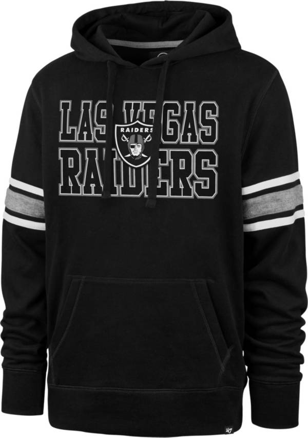 '47 Men's Las Vegas Raiders Black Stripe Hoodie product image