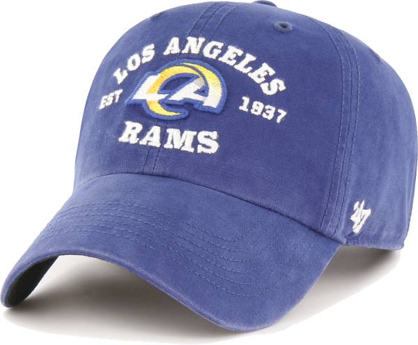 '47 Men's Los Angeles Rams Bone Reign Brockman Adjustable Hat