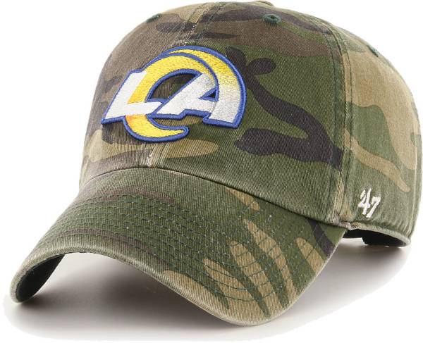 Men's Los Angeles Rams Carhartt x '47 Brown Clean-Up Adjustable Hat