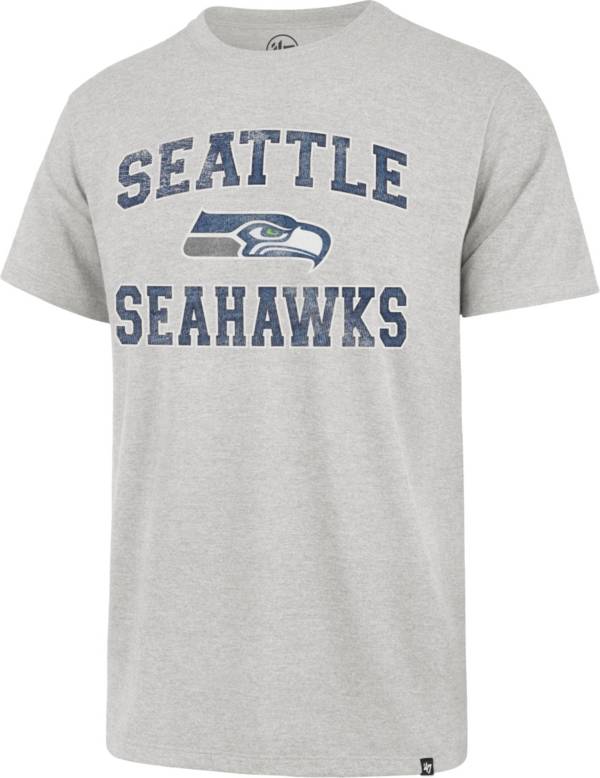 '47 Men's Seattle Seahawks Grey Arch Franklin T-Shirt product image