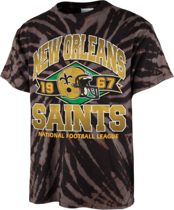 '47 Men's New Orleans Saints Tie Dye Tubular T-Shirt