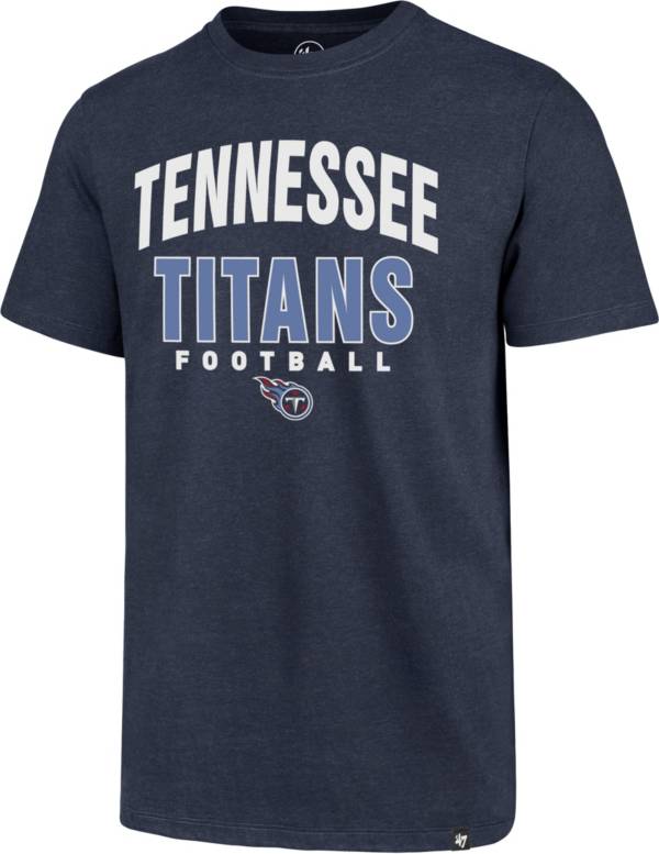 '47 Men's Tennessee Titans Navy Trackdown Club T-Shirt