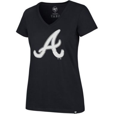 sorry, '47 Women's Atlanta Braves Navy Halo V-Neck T-Shirt is currently out of stock