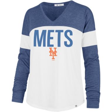sorry, '47 Women's New York Mets White Axel Long Sleeve T-Shirt is currently out of stock