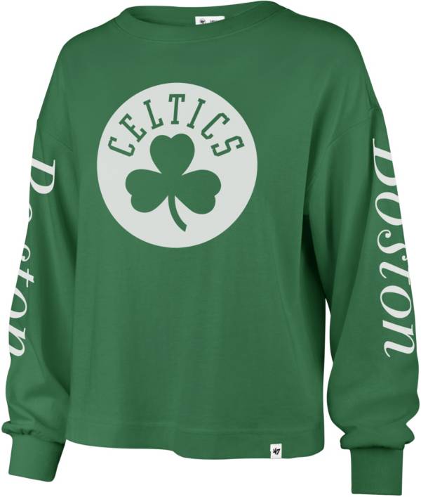 '47 Women's Boston Celtics Green Long Sleeve T-Shirt