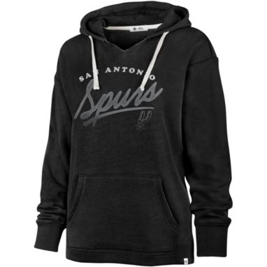 sorry, '47 Women's San Antonio Spurs Black Cross Script Hoodie is currently out of stock
