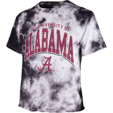 sorry, ‘47 Women's Alabama Crimson Tide Black Cropped Tie-Dye T-Shirt is currently out of stock