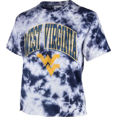 sorry, ‘47 Women's West Virginia Mountaineers Blue Cropped Tie-Dye T-Shirt is currently out of stock