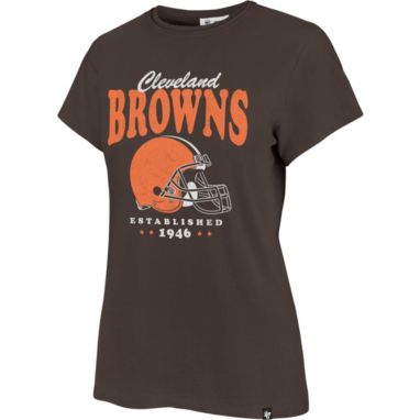 sorry, ‘47 Women's Cleveland Browns Rally Cry Throwback Brown T-Shirt is currently out of stock