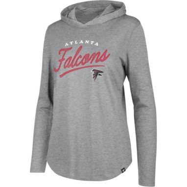 sorry, ‘47 Women's Atlanta Falcons Piper Logo Grey Hooded Long Sleeve T-Shirt is currently out of stock