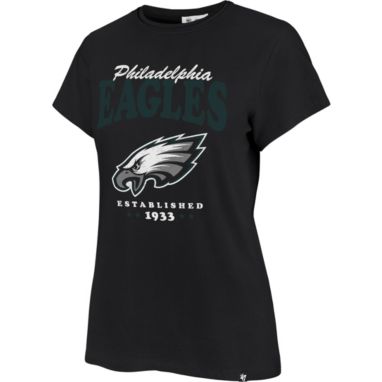 sorry, ‘47 Women's Philadelphia Eagles Rally Cry Throwback Black T-Shirt is currently out of stock