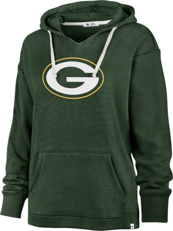 '47 Women's Green Bay Packers Green Emerson Hoodie