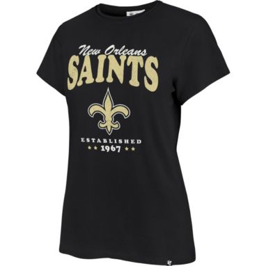 sorry, ‘47 Women's New Orleans Saints Rally Cry Throwback Black T-Shirt is currently out of stock