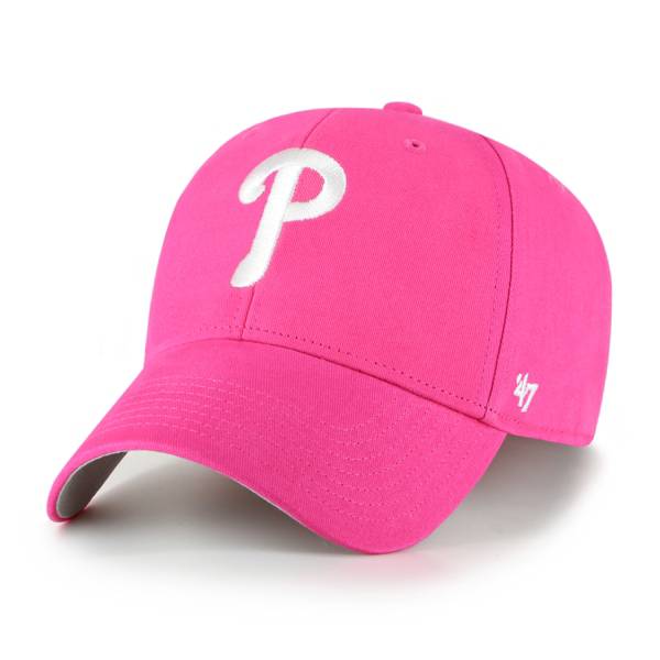 '47 Youth Philadelphia Phillies Magenta Adjustable Basic MVP Hat