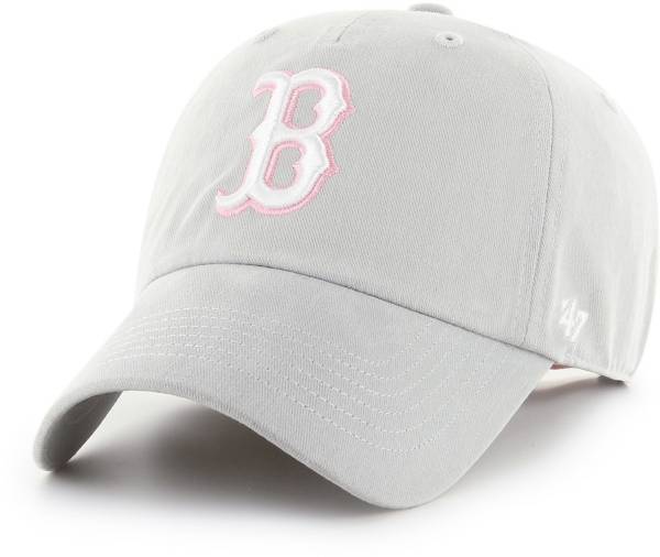 '47 Youth Boston Red Sox Grey Court Cleanup Adjustable Hat