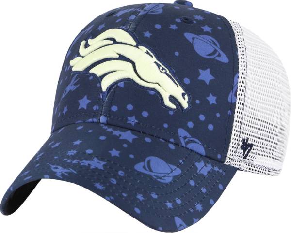 '47 Youth Denver Broncos Blast Off MVP Navy Adjustable Hat