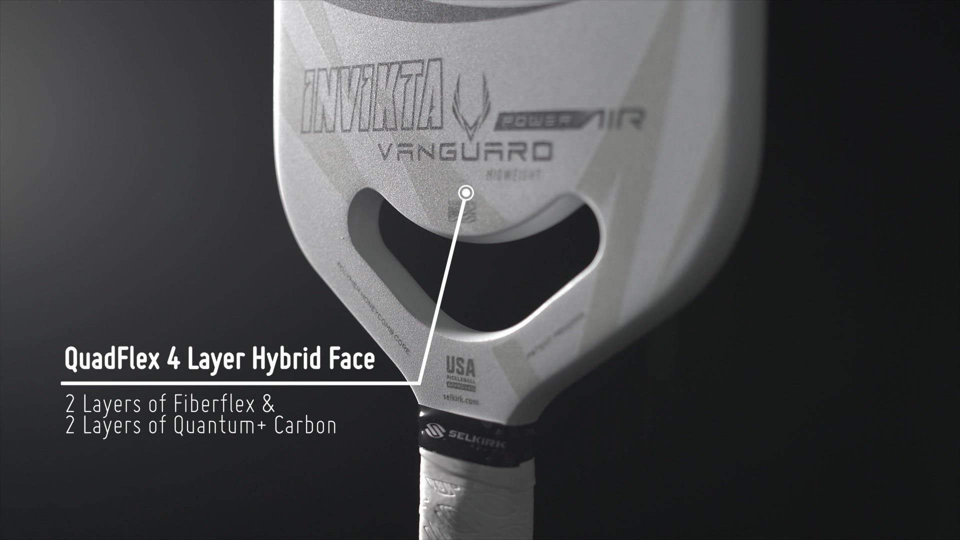 Selkirk VANGUARD Power Air - Invikta Pickleball Paddle product