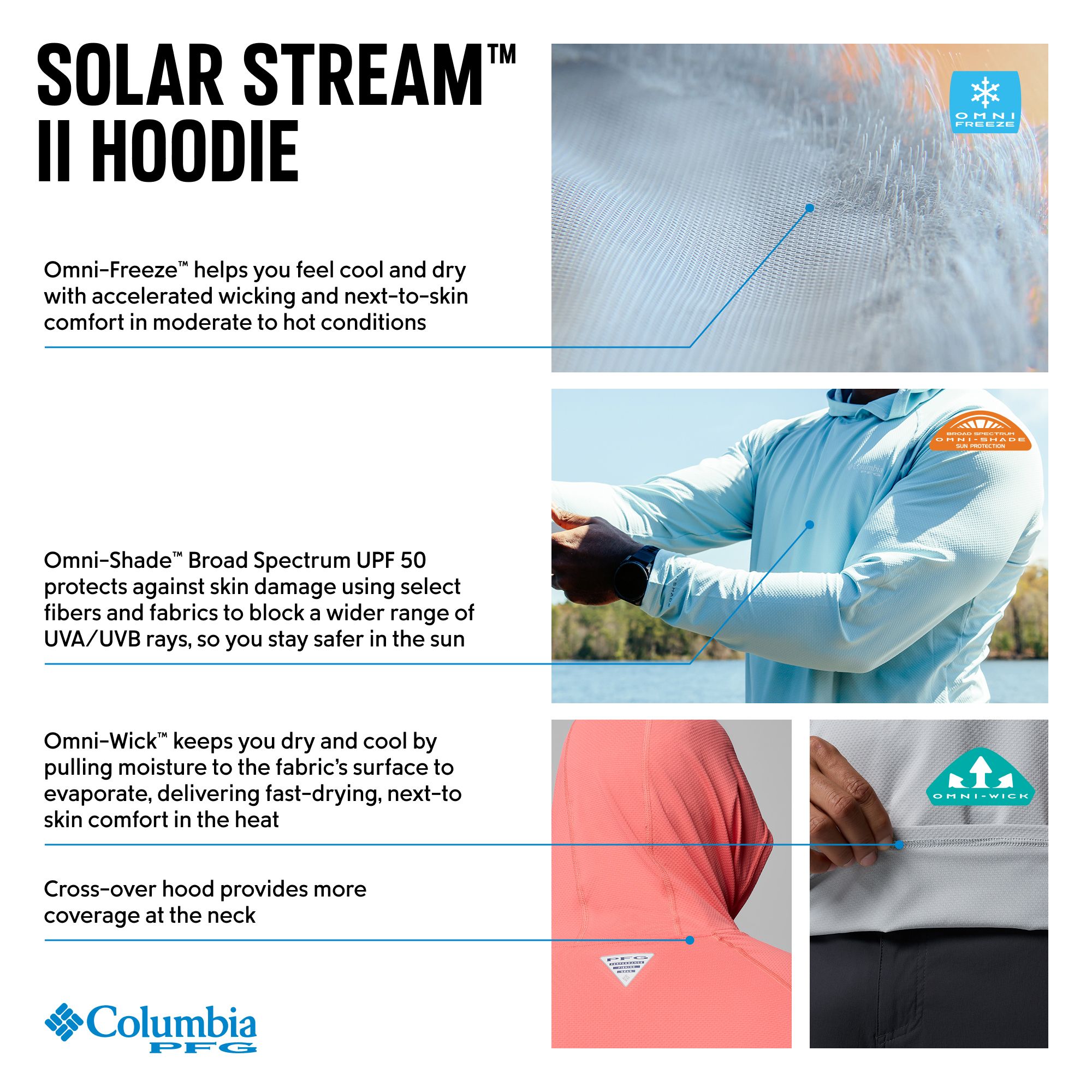 Columbia Men's PFG Solar Stream II Hoodie product image