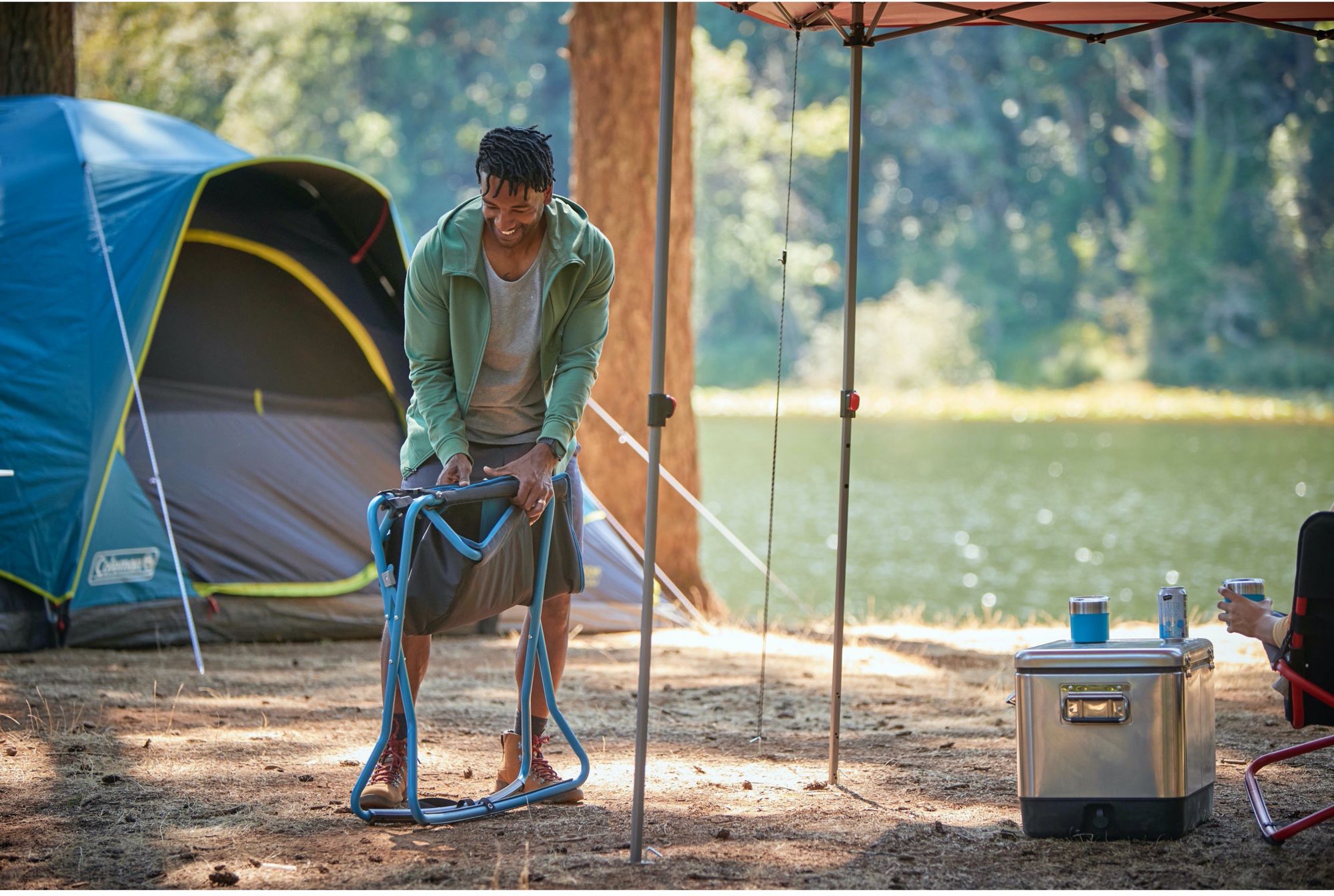 Coleman Cross Rocker Outdoor Rocking Chair product image