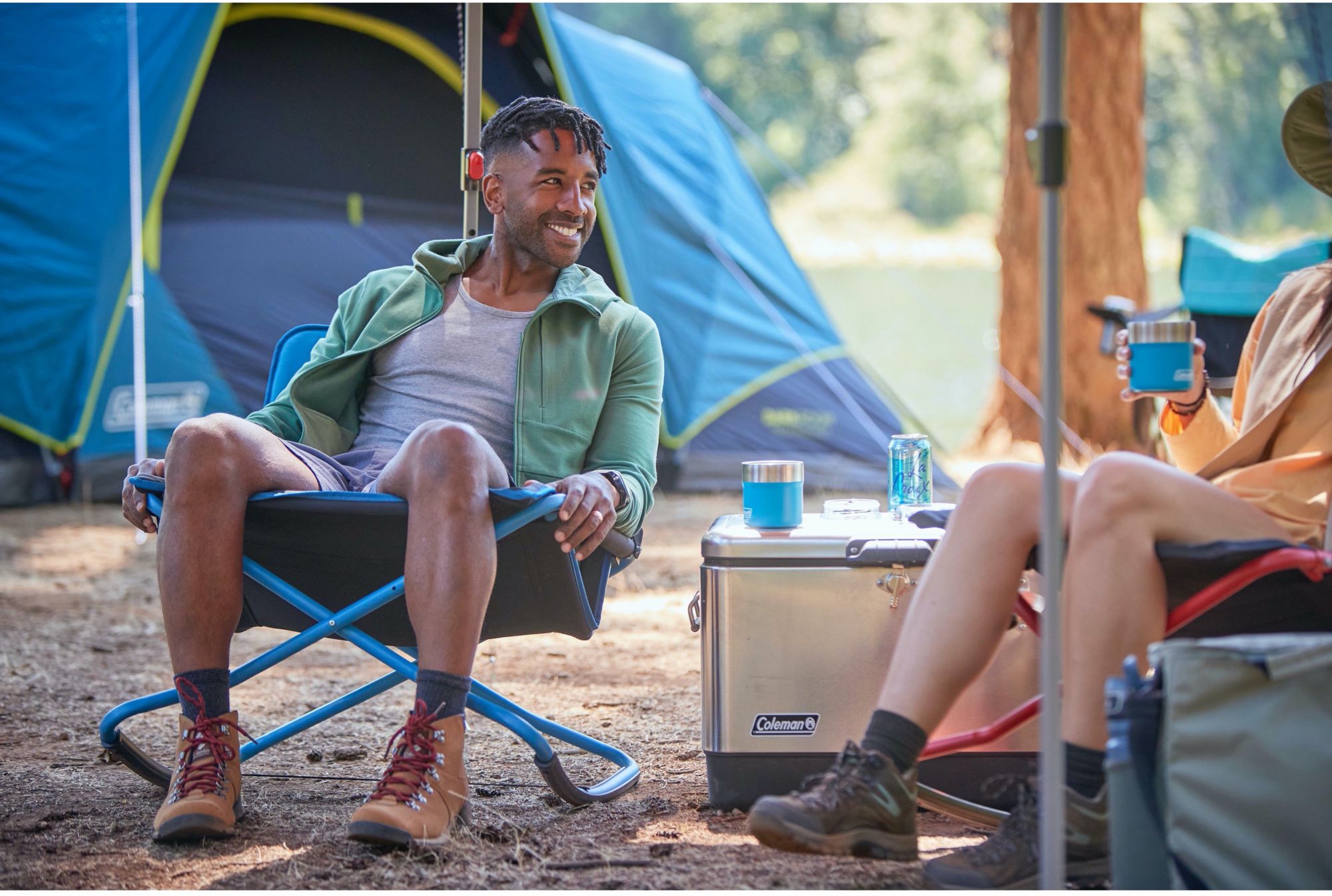 Coleman Cross Rocker Outdoor Rocking Chair product image