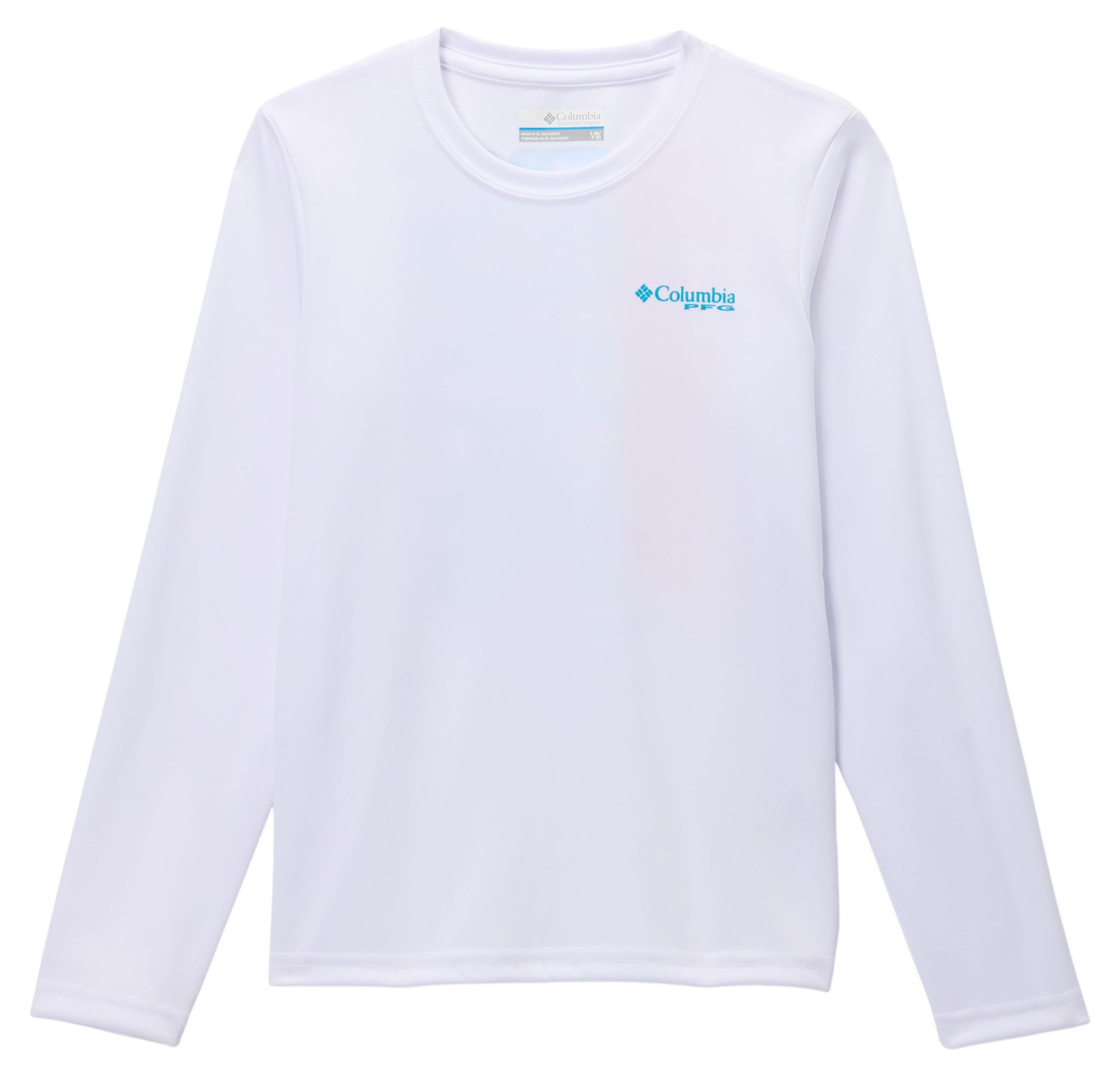 Columbia Boys' PFG Terminal Tackle Fish Bars Long Sleeve Shirt product image