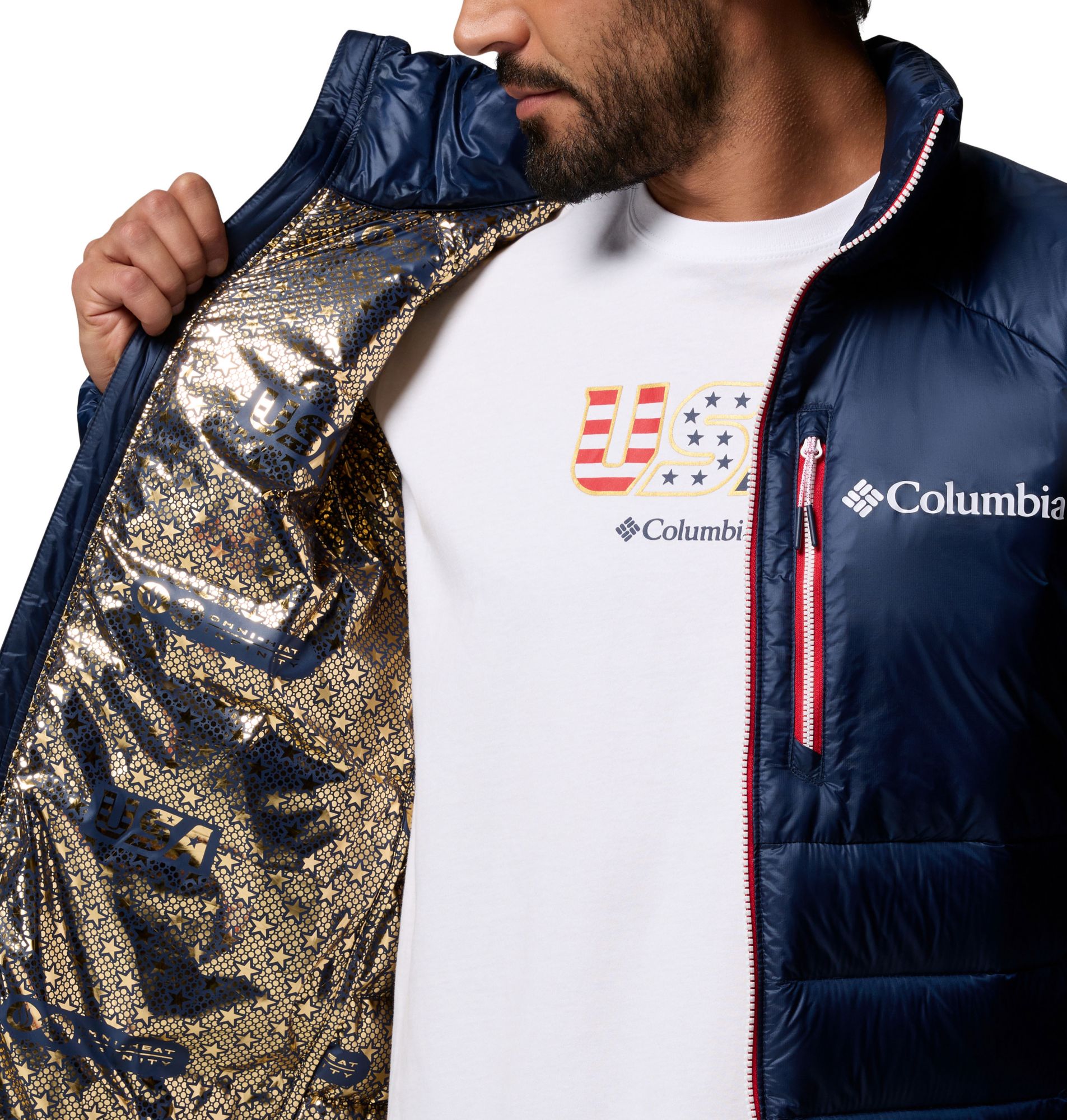Columbia Adult Team USA 2026 Puffer Jacket product image