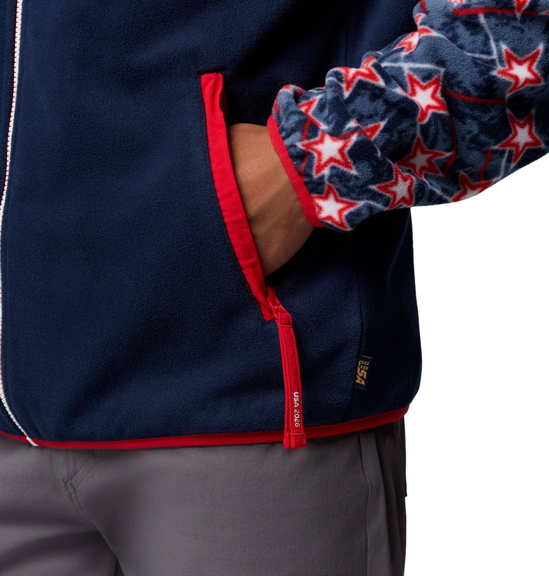 Columbia Men's Team USA 2026 Full Zip Fleece Jacket product image