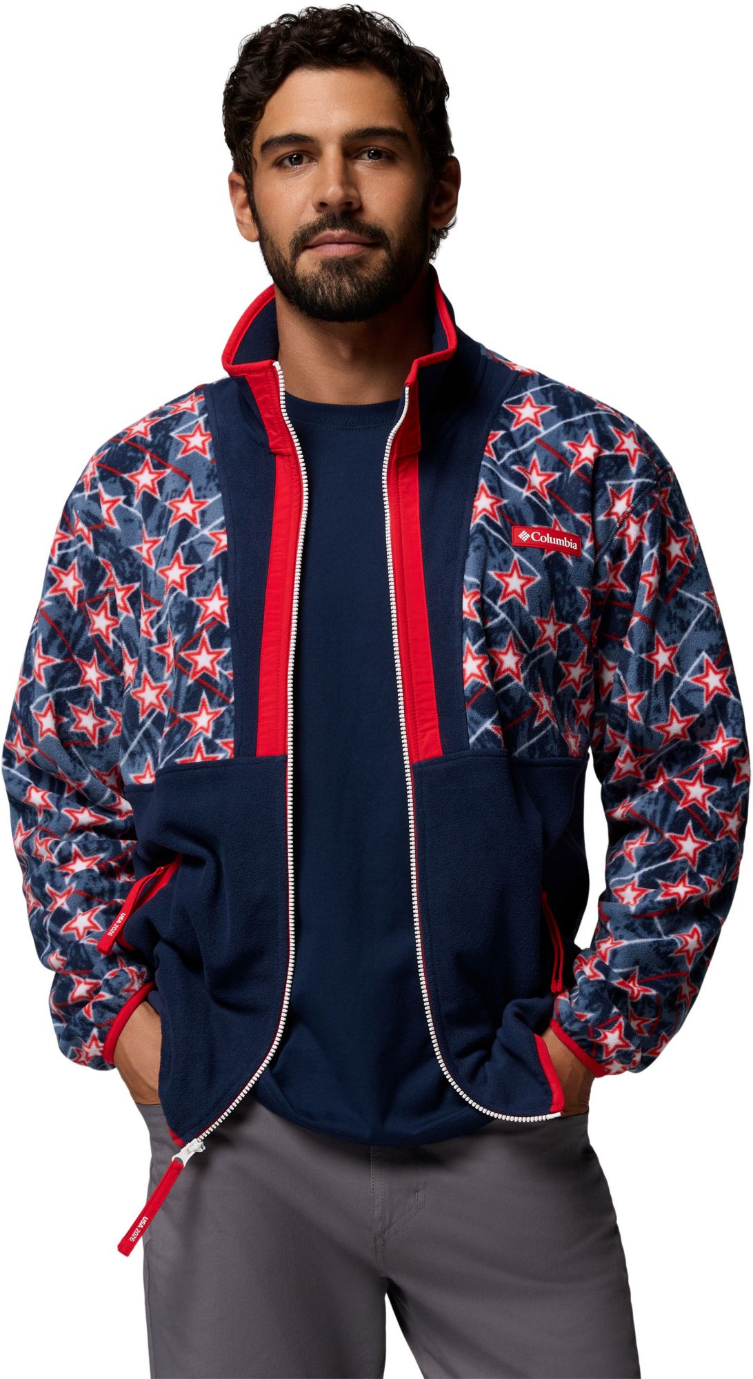 Columbia Men's Team USA 2026 Full Zip Fleece Jacket product image