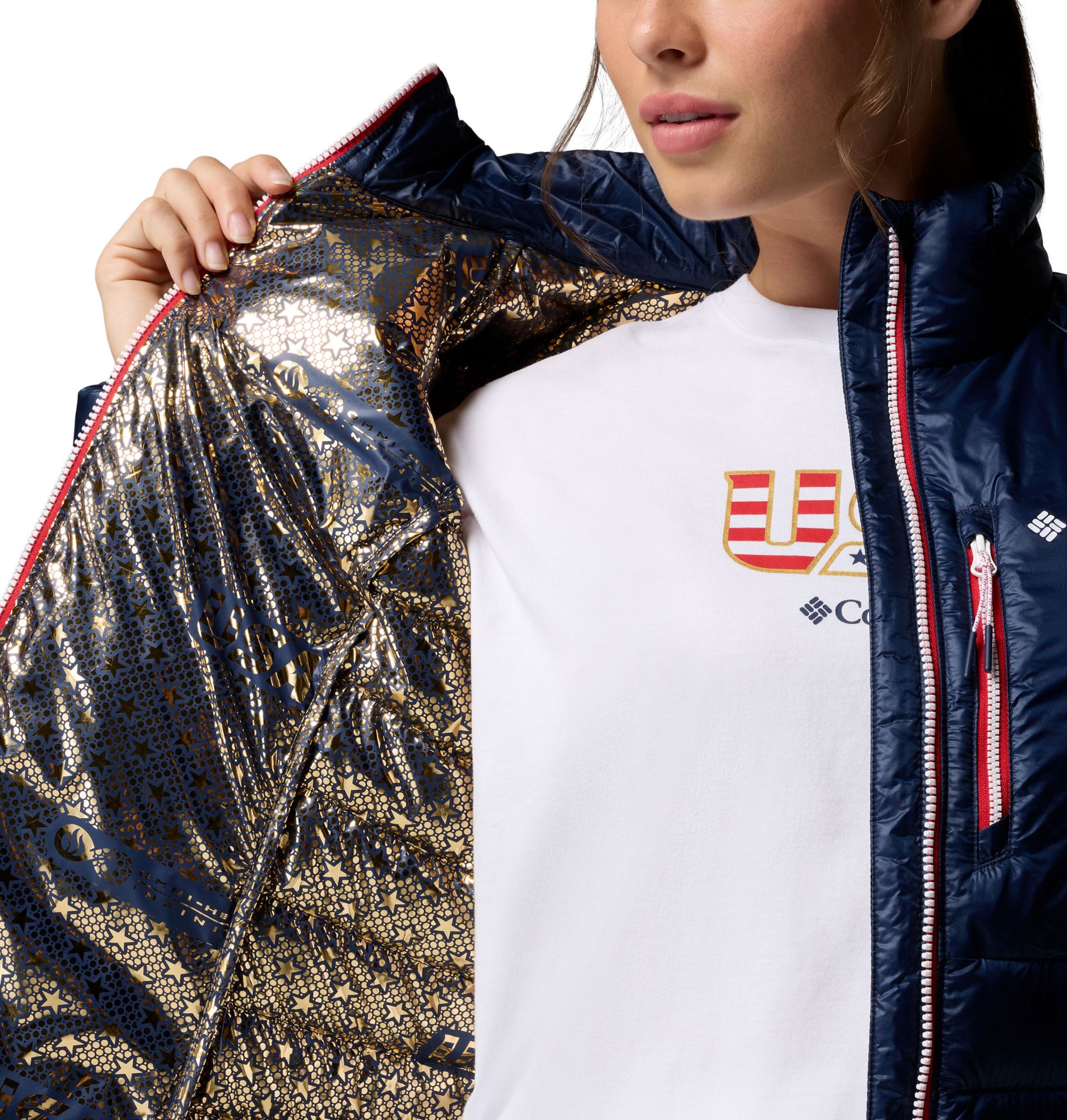 Columbia Women's Team USA 2026 Puffer Jacket product image
