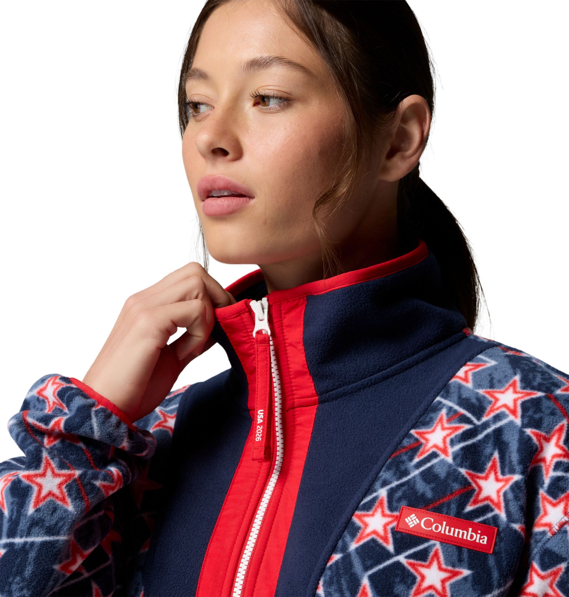 Columbia Women's Team USA 2026 Full Zip Fleece Jacket product image