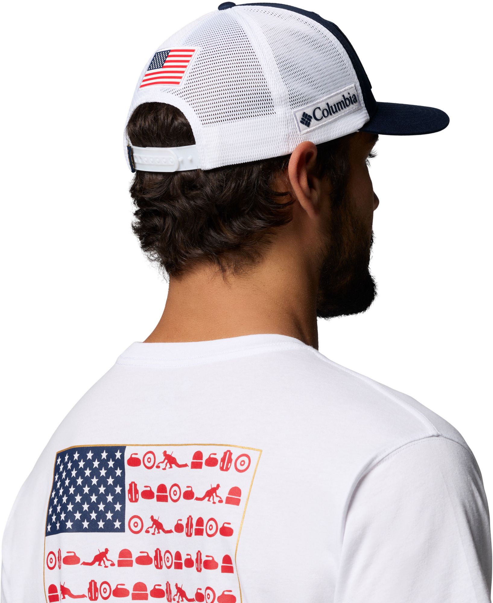 Columbia Adult Team USA 2026 Flag Unstructured Adjustable Hat product image