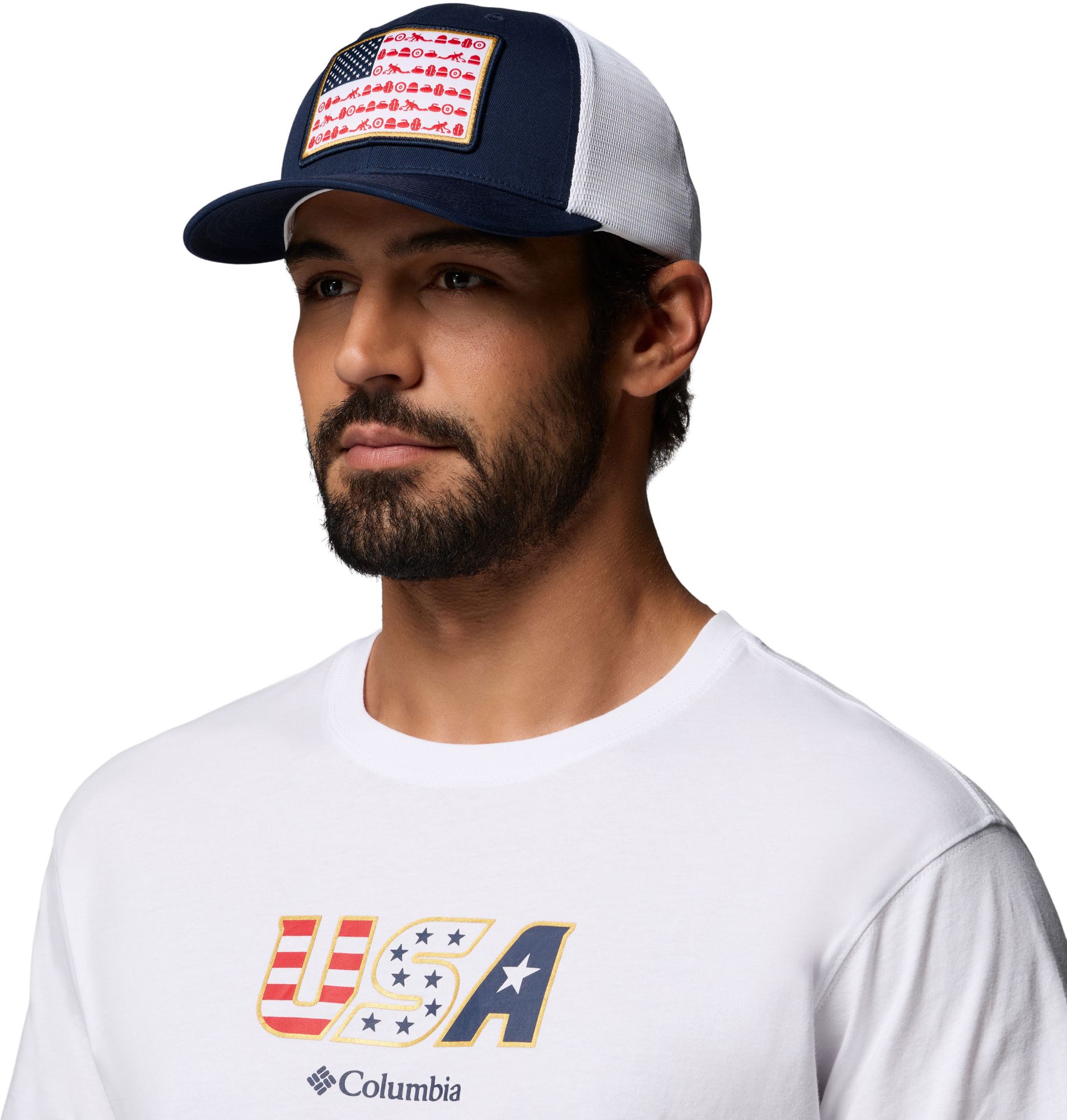 Columbia Adult Team USA 2026 Flag Unstructured Adjustable Hat product image